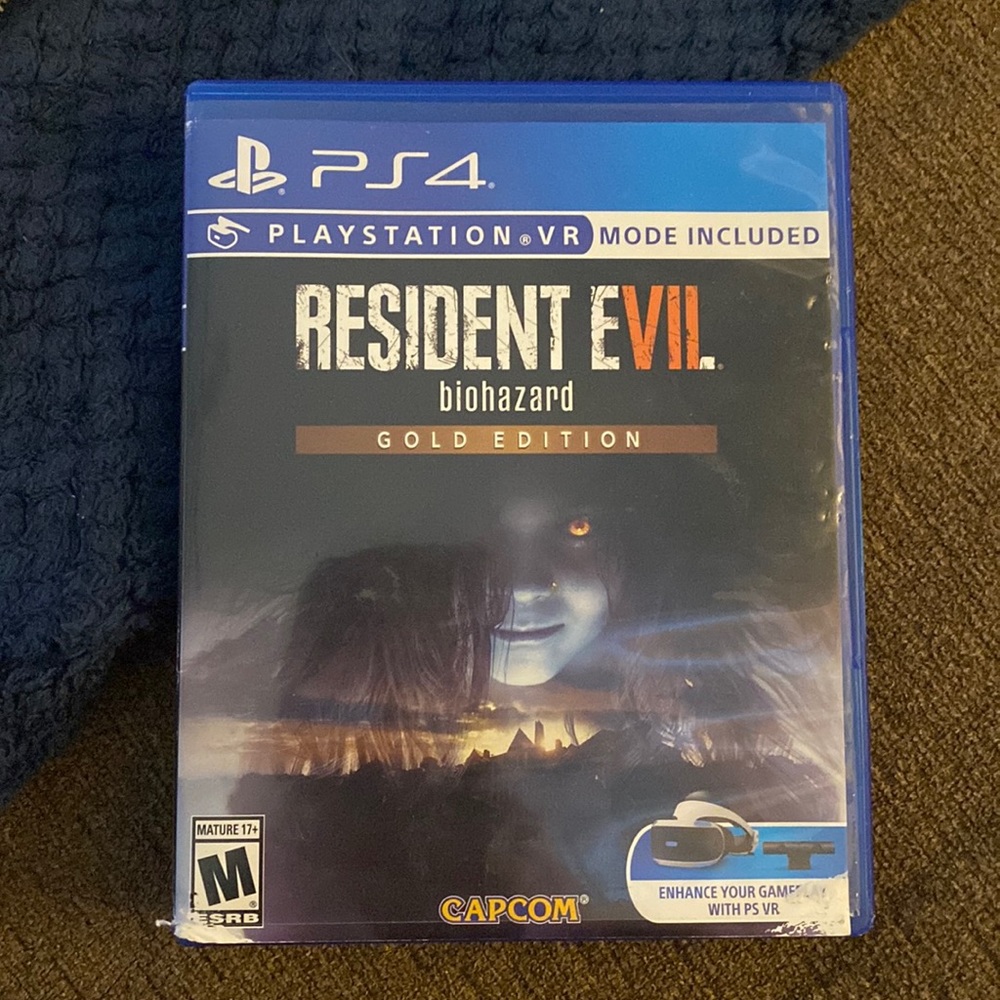 PS4 resident evil biohazard, gold edition
